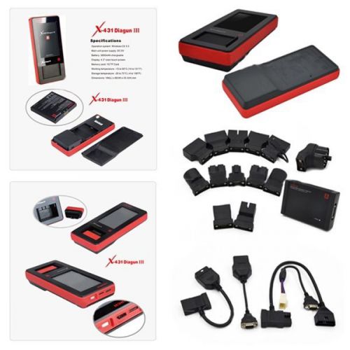 Launch X431 Auto Scanner Global Version Tool Bluetooth wireless LCD Touch Screen