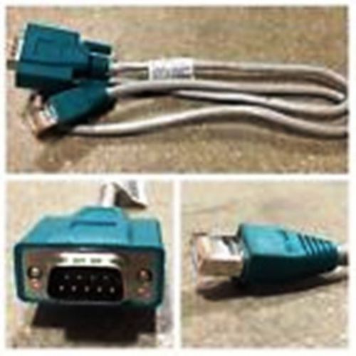 IBM SurePOS 57P4083 03R7892 RS232 DB9 M - RJ45 M Cable. Qty. 2 Cables.