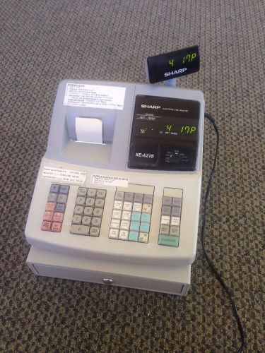 Sharp xe-a21s cash register for sale