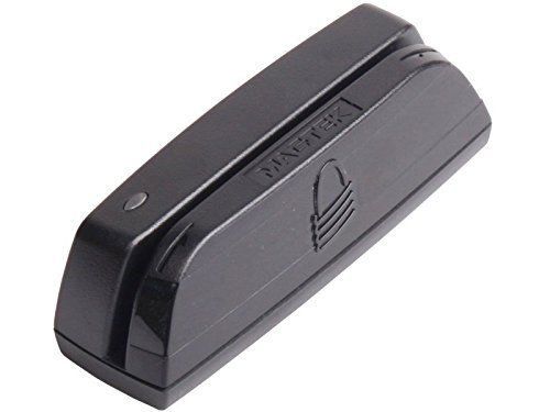 MagTek Centurion 21073075 Magnetic Stripe Reader - Triple Track -  USB - Black