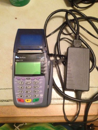 Verifone Omni 3730 Credit Card Processing Machine