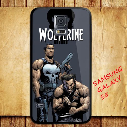 iPhone and Samsung Galaxy - Wolverine Punisher bring Weapons Cartoon Hot - Case