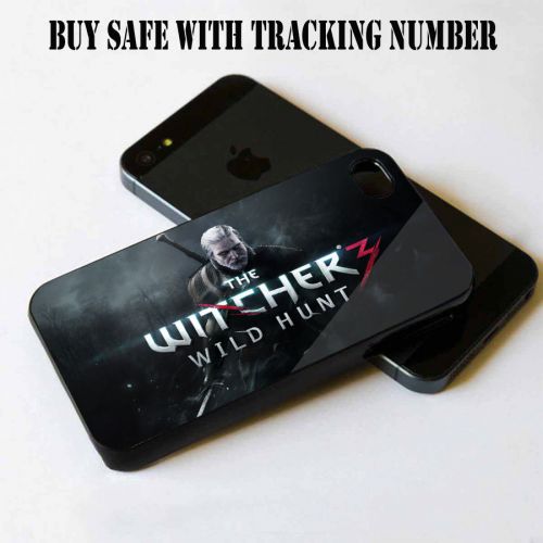 The Witcher 3 Game Logo For iPhone 4 4S 5 5S 5C S4 Black Case Cover