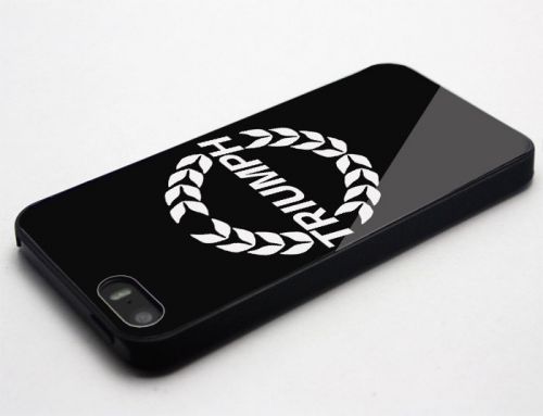 Triumph Motorcycle Logo iPhone Case Cover Hard Plastic