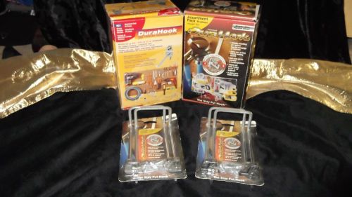Triton Products DuraHook Peghook and Mounting Hardware Kit for Pegboard lot of 4