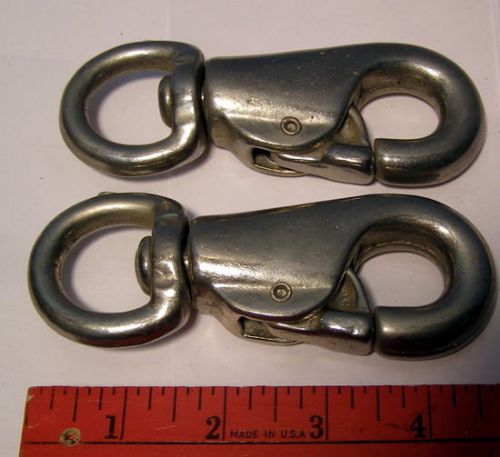 ** pair -- heavy duty - safety lanyards - snap clips or ??? - tree pole climber for sale