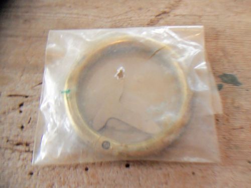 ** NOS New Old Stock Vintage Wagner Self Piercing 3&#034; Dia. Brass Bull Ring **
