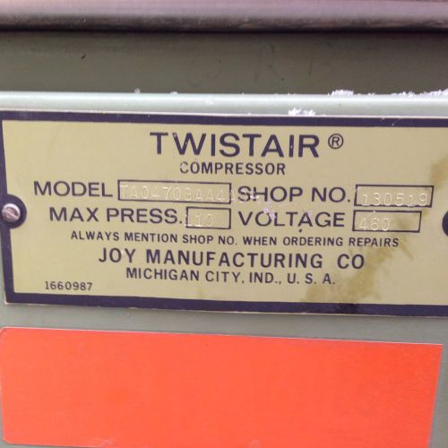 Twistair Industrial Air Compressor