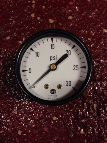 Ametek p 500 2&#034; 30 psi air , steam water oxygen hydrogen pressure gauge 1/4&#034; for sale