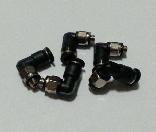 Elbow fitting m5 4mm tube 5pcs for sale