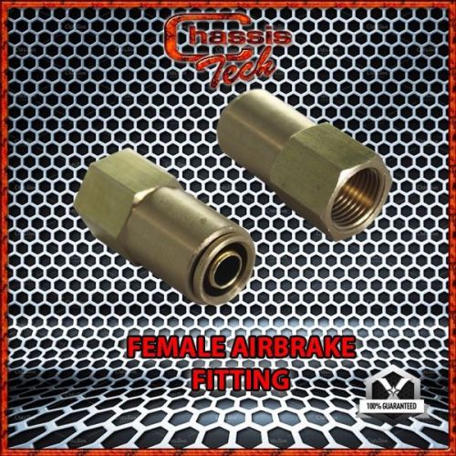 D.o.t. approved brass air brake push to connect 1/2&#034; tube x 1/2&#034; female npt *da* for sale