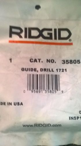 Ridgid 35805 Model 1721 Drill Guide. 17/32&#034; O.D. Diameter. 1/4&#034; Drive