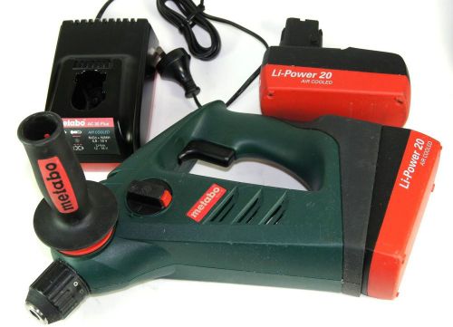 METABO ROTARY HAMMER DRILL BHA 18*MADE IN GEMANY*2xBATTERIES CHARGER CASE MANUAL