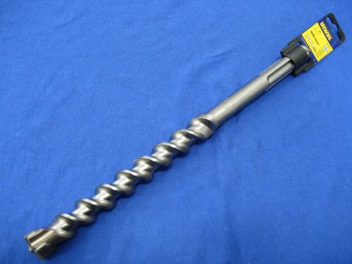 Irwin 1&#034; DIAMETER GERMAN SDS MAX CARBIDE TIP HAMMER DRILL BIT 13&#034; GERMANY