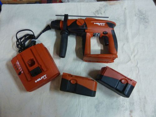 hilti hammer drill TE2-A 24v with 2 batteries &amp; charger