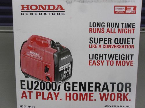 Honda eu2000i generator latest 2014 quiet 3.5 hp new! for sale