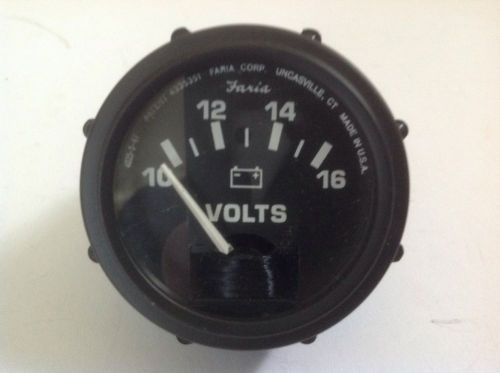 Faria Vp0128a Voltmeter 0-16 Vdc