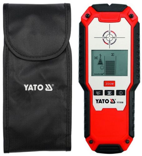 PROFESSIONAL STUD FINDER METAL PIPE LIVE CABLE DETECTOR YATO YT-73130