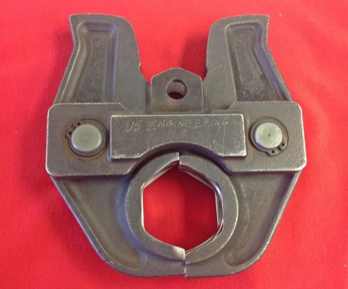 Used ridgid 76677 propress standard series 2&#034; inch jaw assembly  for parts only for sale