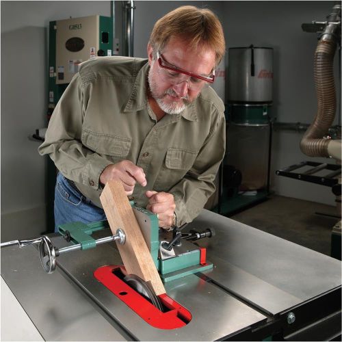 NEW Grizzly H7583 Tenoning Jig Tanning tilting table saw adjust precise results