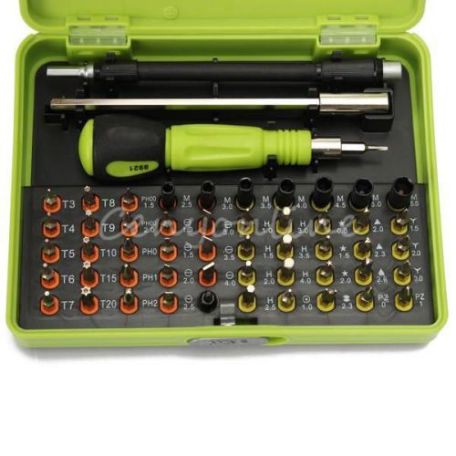 53in1 multi-bit repair tools kit set torx screwdrivers for electronics pc laptop for sale