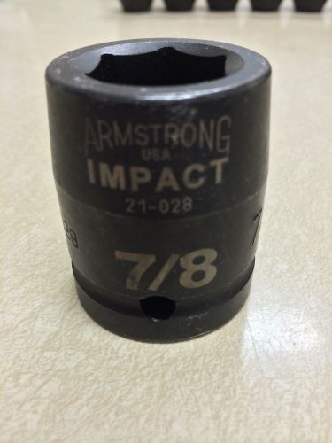 Armstrong 7/8&#034; Impact Socket