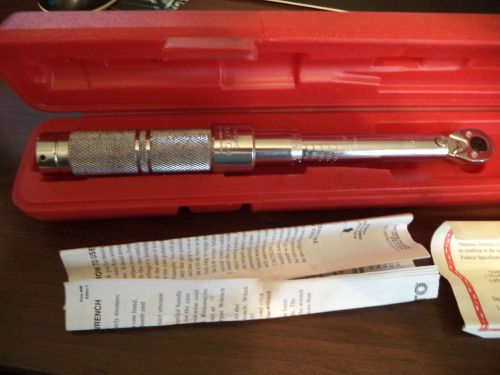 Proto tool j6064c 3/8&#034; drive ratcheting head torque wrench for sale