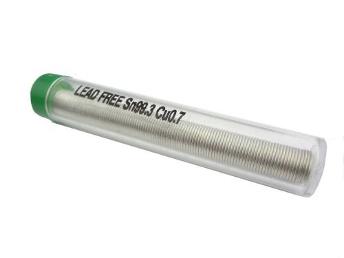 1PCS x New 1.0mm solder wire (lead free SN99.3 CU0.7)solder tin tube solder wire