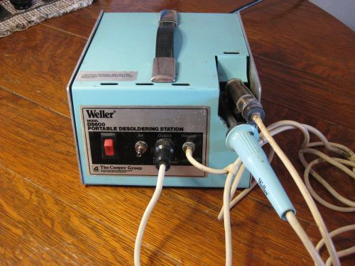 Weller ds600 desoldering station w/ec234 iron for sale