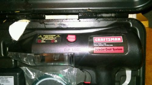 New Craftsman powder coat system spray gun 17288