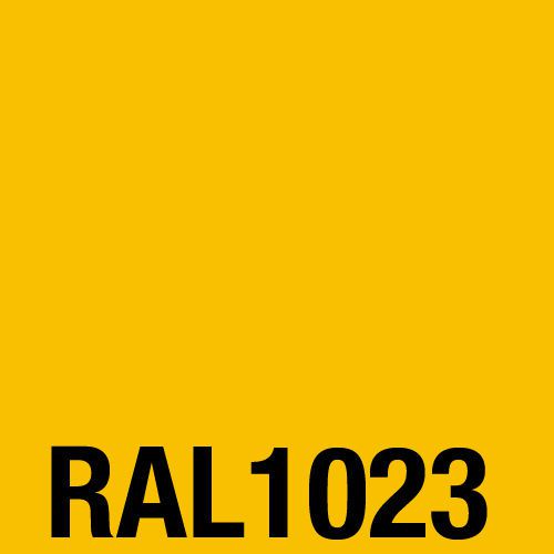 1lb. RAL 1023 Traffic Yellow Powder