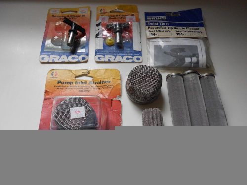 Graco spray gun parts/binks tip for sale