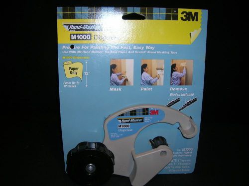 Brand new 3m m1000 hand masker brand paper masking gun, complete with blades for sale