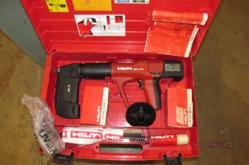 Hilti  dx-a41  mx-72   powder actuated nail gun kit,  combo nice (265) for sale