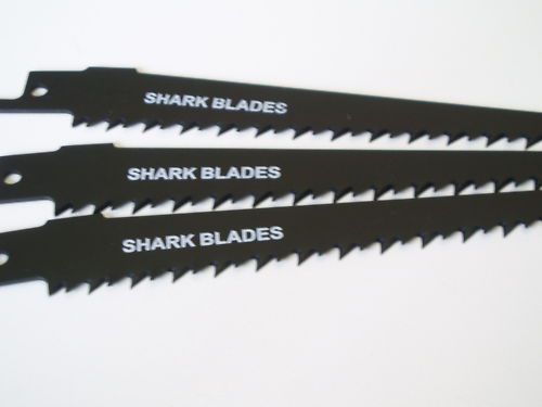 10x shark blades reciprocating saw blades sds s644d for sale