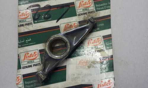 Genuine lister petter valve rocker with bush for ld sl &amp; lr engines 201-19370 for sale