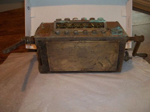 DETROIT LUBRICATOR COMPANY MODEL G USA ENGINE TRACTOR, ANTIQUE, AUTO, MACHINE