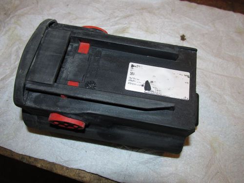 HILTI 36V battery BP6 86/36V  Ni-Cd  2.4Ah very powerful &amp; strong   USED (589)