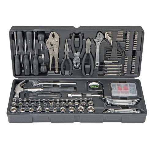 Tool set 130 piece tool kit with case, forged steel, wide range of tools for sale