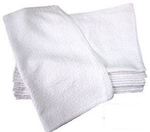 60 new cotton white terry cloth restaurant bar mops premium kitchen towels 24oz for sale