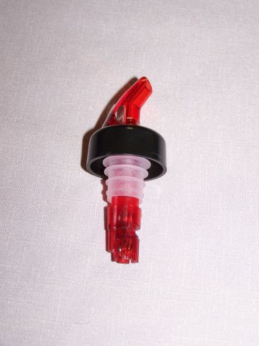 - NEW - Measured Liquor/Bottle Pourers 1 oz. Red FREE SHIPPING