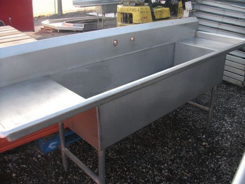 Custom Made One Bowl Stainless Steel Sink....