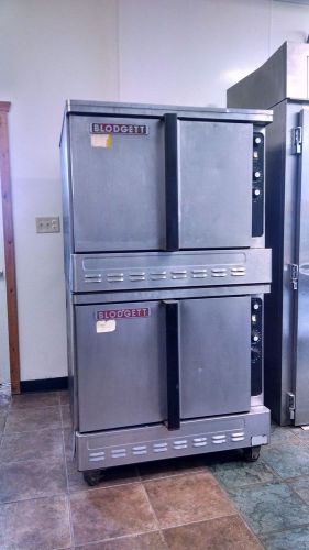 &#034;BLODGETT&#034; HEAVY DUTY COMMERCIAL DOUBLE STACKED CONVECTION OVEN DFG100