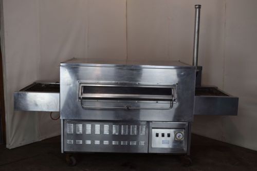 Middlby Marshall Single Deck Natural Gas Conveyor Pizza Oven JS300