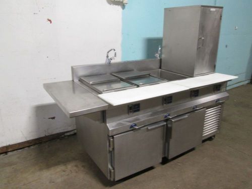 &#034;H &amp; K DALLAS, INC.&#034; H.D. COMMERCIAL 4 HOT WELLS S.S. HOT DOG COOKING STATION