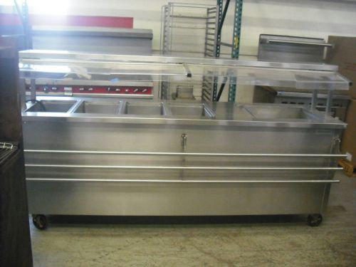 Delfield SM4C-96-NU Four Copmartment Steam Table