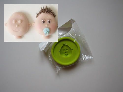CHRISTMAS SALE! Handmade Craft of 3D BABY FACE  Silicone Mold