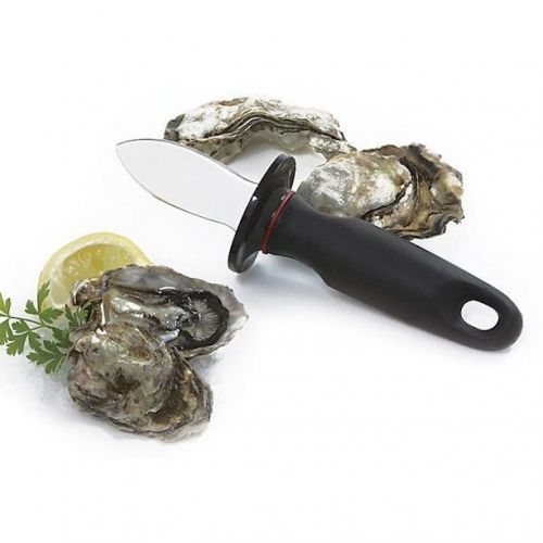 Stainless steel oyster shucking clam knife non-slip comfort grip hand guard  new for sale