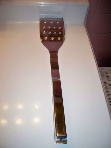Crate &amp; Barrel 18 1/2&#034; Large Commercial Restaurant Stain Steel Turner Spatula
