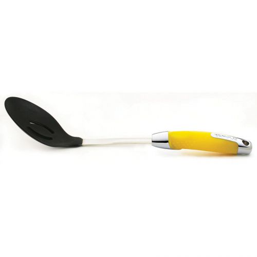 The Zeroll Co. Ussentials Silicone Slotted Serving Spoon Lemon Yellow